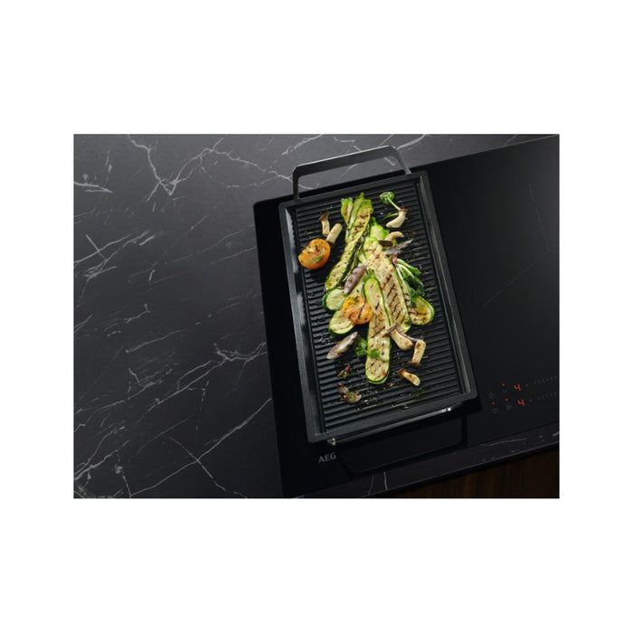 AEG TO84IB00FB 80cm Bridge Induction Hob - Black - Unbeatable Bathrooms