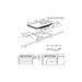AEG TO84IB00FB 80cm Bridge Induction Hob - Black - Unbeatable Bathrooms