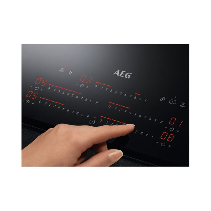 AEG TP95RA07FB 90cm Ceramic Hob - Black Glass - Unbeatable Bathrooms