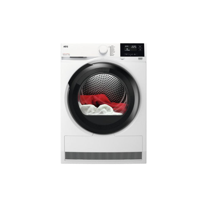 AEG TR718L4B F/S 8kg Heat Pump Condenser Dryer - White - Unbeatable Bathrooms