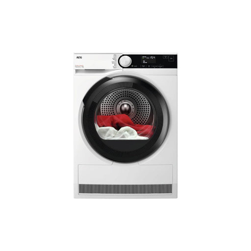 AEG TR739G4B F/S 9kg Heat Pump Condenser Dryer - White - Unbeatable Bathrooms