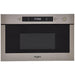 Whirlpool AMW423IX B/I Microwave - Stainless Steel - Unbeatable Bathrooms
