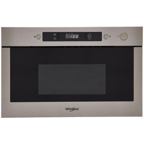 Whirlpool AMW423IX B/I Microwave - Stainless Steel - Unbeatable Bathrooms