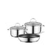 Bosch HEZ9SE030 3-Piece Induction Pan Set - Unbeatable Bathrooms