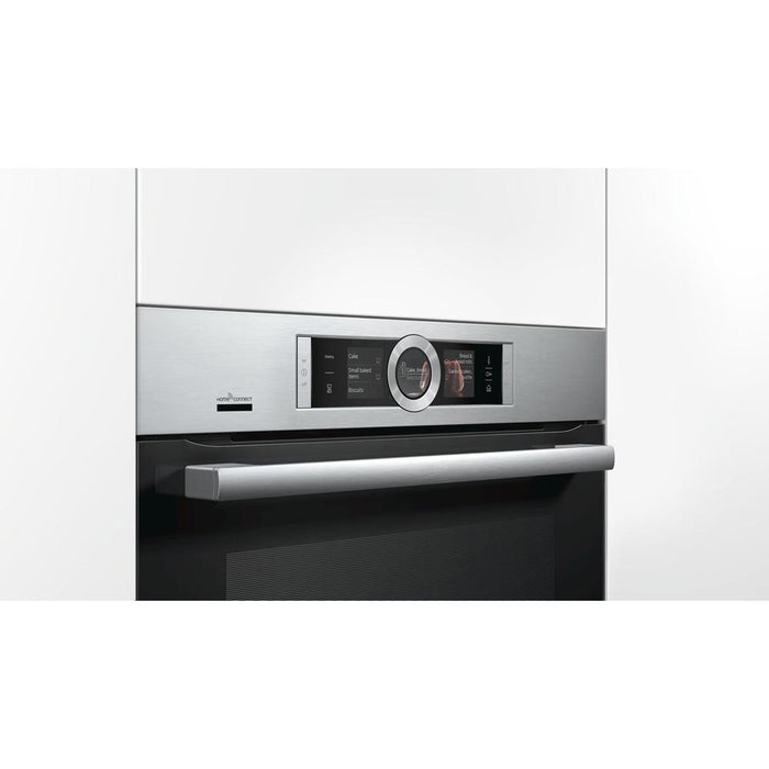 Bosch Serie 8 CSG656BS7B Built In Compact Oven w/Steam - Stainless Steel - Unbeatable Bathrooms