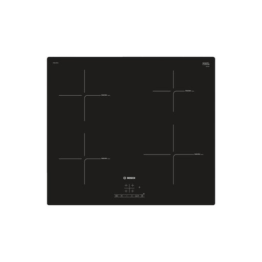 Bosch Serie 4 PUE611BF1B 60cm Induction Hob - Black - Unbeatable Bathrooms