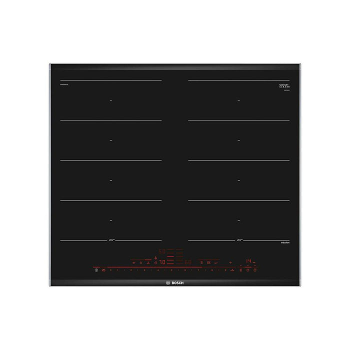 Bosch Serie 8 PXX675DV1E 60cm Flex Induction Hob - Black Glass - Unbeatable Bathrooms