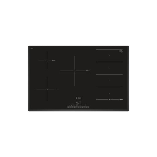 Bosch Serie 6 PXV851FC1E 80cm Flex Induction Hob - Black - Unbeatable Bathrooms