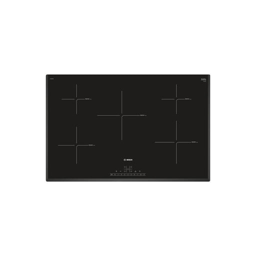 Bosch Serie 6 PIV851FB1E 80cm Induction Hob - Black - Unbeatable Bathrooms