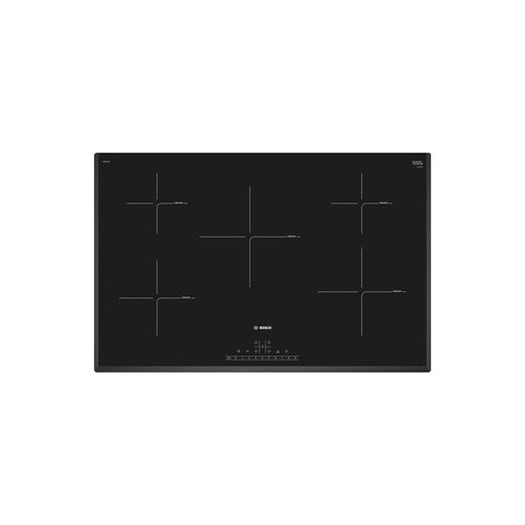 Bosch Serie 6 PIV851FB1E 80cm Induction Hob - Black - Unbeatable Bathrooms