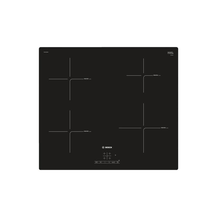 Bosch Serie 4 PUE611BB1E 60cm Induction Hob - Black - Unbeatable Bathrooms