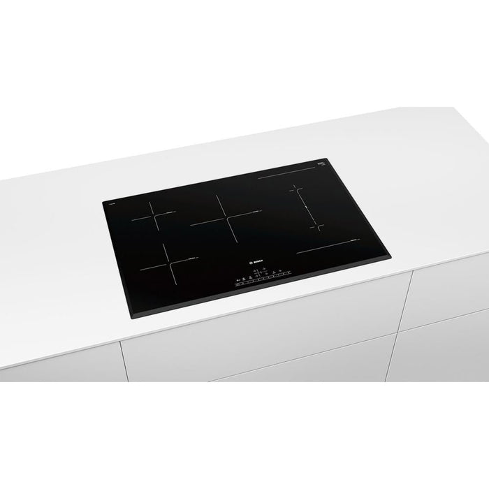 Bosch Serie 6 PVW851FB5E 80cm Induction Hob - Black Glass - Unbeatable Bathrooms