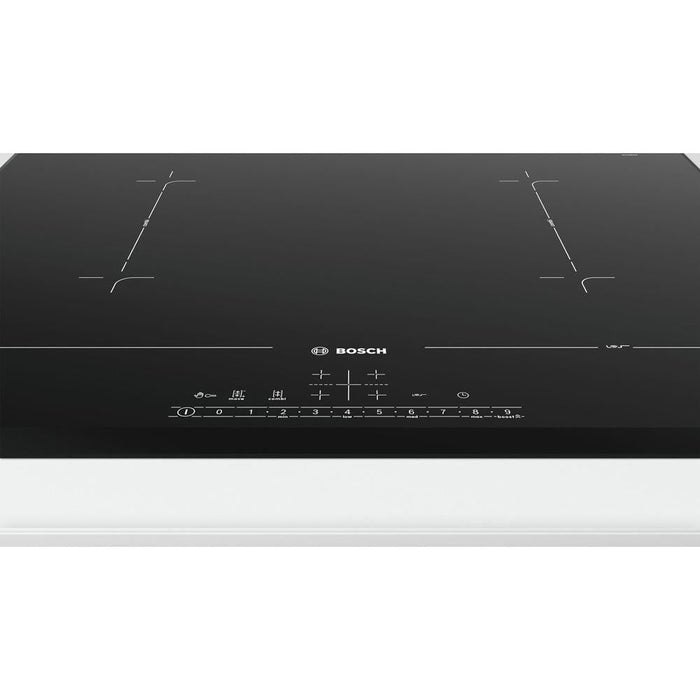 Bosch Serie 6 PVQ651FC5E 60cm Induction Hob - Black Glass - Unbeatable Bathrooms
