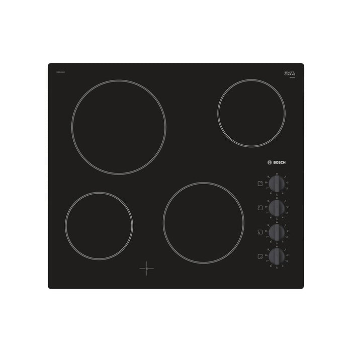 Bosch Serie 2 PKE611CA1E 60cm Ceramic Hob - Black - Unbeatable Bathrooms