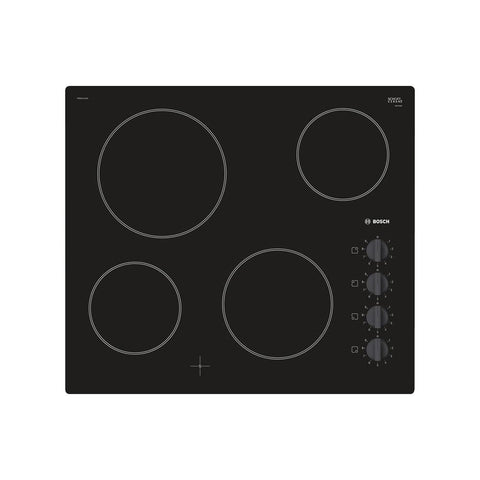 Bosch Serie 2 PKE611CA1E 60cm Ceramic Hob - Black - Unbeatable Bathrooms