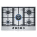 Bosch Serie 6 PCQ7A5B90 75cm Gas Hob - Stainless Steel - Unbeatable Bathrooms