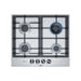 Bosch Serie 6 PCH6A5B90 60cm Gas Hob - Stainless Steel - Unbeatable Bathrooms