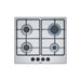 Bosch Serie 4 PGP6B5B60 60cm Gas Hob - Stainless Steel - Unbeatable Bathrooms