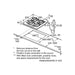 Bosch Serie 4 PNP6B6B90 60cm Gas On Glass Hob - Black Glass - Unbeatable Bathrooms