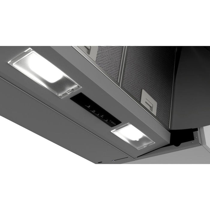 Bosch Serie 2 DEM63AC00B 60cm Integrated Hood - Metallic Silver - Unbeatable Bathrooms