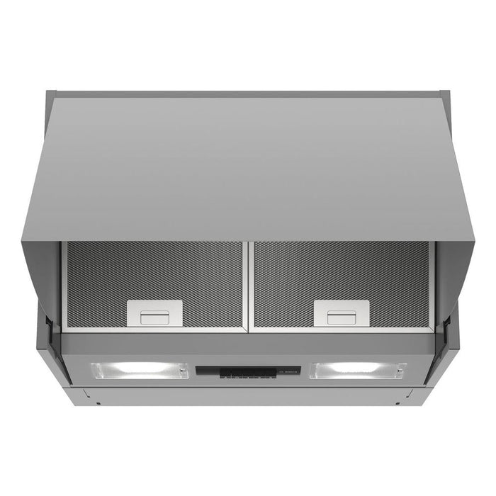Bosch Serie 2 DEM63AC00B 60cm Integrated Hood - Metallic Silver - Unbeatable Bathrooms