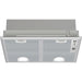 Bosch Serie 4 DHL555BLGB 53cm Canopy Hood - Metallic Silver - Unbeatable Bathrooms