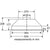 Bosch Serie 2 DLN53AA70B 53cm Canopy Hood - Metallic Silver - Unbeatable Bathrooms