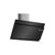 Bosch Serie 6 DWK97JQ60B 90cm Angled Glass Chimney Hood - Black - Unbeatable Bathrooms