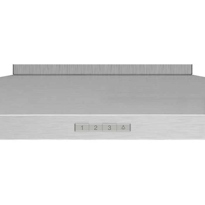 Bosch Serie 2 Slim Pyramid Chimney Hood - Brushed Steel - Unbeatable Bathrooms