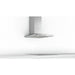 Bosch Serie 2 Slim Pyramid Chimney Hood - Brushed Steel - Unbeatable Bathrooms
