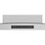 Bosch Serie 4 DWA66DM50B 60cm Curved Glass Chimney Hood - Brushed Steel - Unbeatable Bathrooms