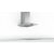 Bosch Serie 4 DWA66DM50B 60cm Curved Glass Chimney Hood - Brushed Steel - Unbeatable Bathrooms