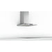 Bosch Serie 4 Slim Pyramid Chimney Hood - Brushed Steel - Unbeatable Bathrooms