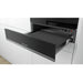 Bosch Serie 6 BIC510NS0B 14cm Warming Drawer - Black & Stainless Steel - Unbeatable Bathrooms