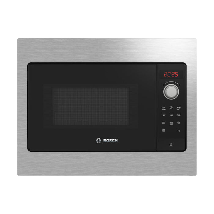 Bosch Series 2 BFL523MS3B B/I 800W Compact Microwave - Black - Unbeatable Bathrooms