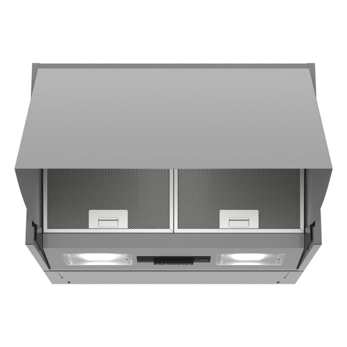 Bosch Series 2 DEM63AC00B 60cm Integrated Hood - Metallic Silver - Unbeatable Bathrooms