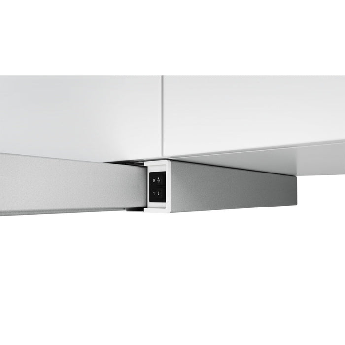 Bosch Series 2 DFM063W56B 60cm Telescopic Hood - Metallic Silver - Unbeatable Bathrooms