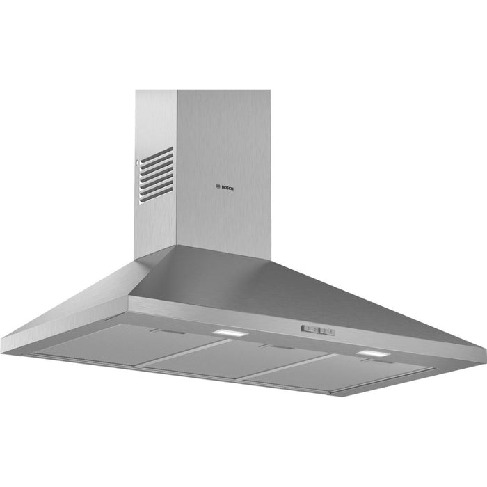 Bosch Series 2 DWP94BC50B Pyramid Chimney Hood - St/Steel - Unbeatable Bathrooms