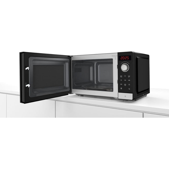 Bosch Series 2 FFL023MS2B F/S 800W Combination Microwave - Black & St/Steel - Unbeatable Bathrooms