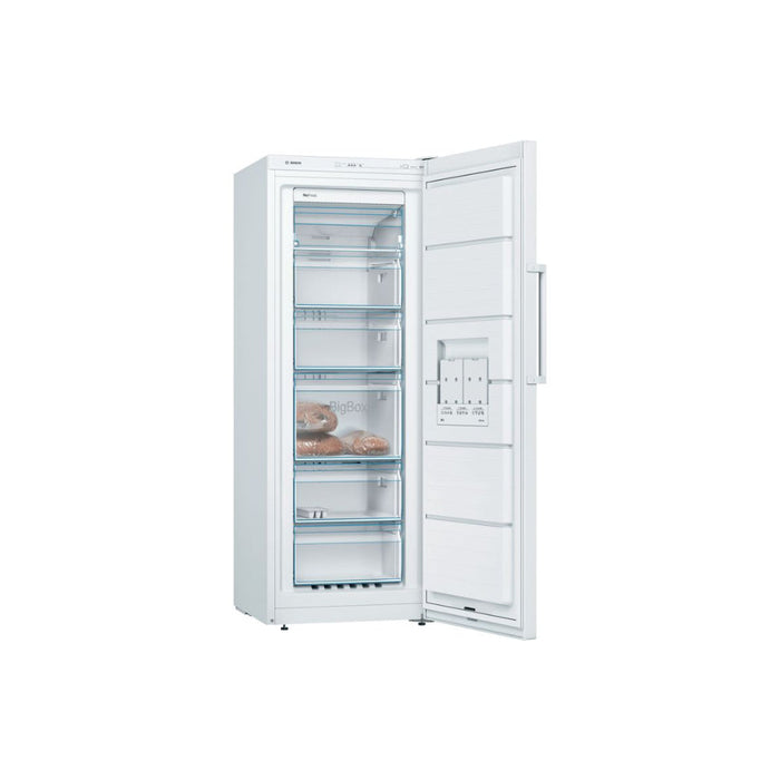 Bosch Series 2 GSN29VWEVG F/S NoFrost Tall Freezer - White - Unbeatable Bathrooms