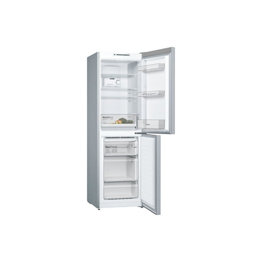 Bosch Series 2 KGN34NLEAG F/S No Frost 50/50 Fridge Freezer - St/Steel - Unbeatable Bathrooms
