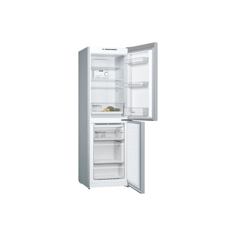 Bosch Series 2 KGN34NLEAG F/S No Frost 50/50 Fridge Freezer - St/Steel - Unbeatable Bathrooms