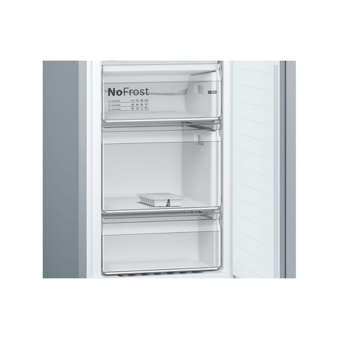 Bosch Series 2 KGN34NLEAG F/S No Frost 50/50 Fridge Freezer - St/Steel - Unbeatable Bathrooms