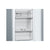 Bosch Series 2 KGN34NLEAG F/S No Frost 50/50 Fridge Freezer - St/Steel - Unbeatable Bathrooms
