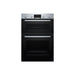 Bosch Series 2 MHA133BR0B Double Electric Oven - Brushed Steel - Unbeatable Bathrooms