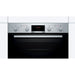 Bosch Series 2 MHA133BR0B Double Electric Oven - Brushed Steel - Unbeatable Bathrooms