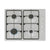 Bosch Series 2 PBP6B2K60 60cm Gas Hob - White - Unbeatable Bathrooms