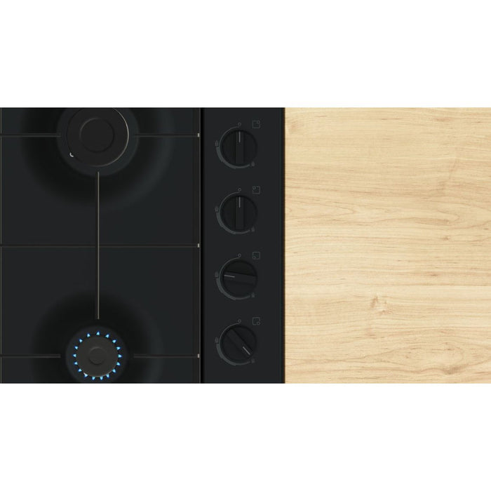 Bosch Series 2 PBP6B6K60 60cm Gas Hob - Black - Unbeatable Bathrooms