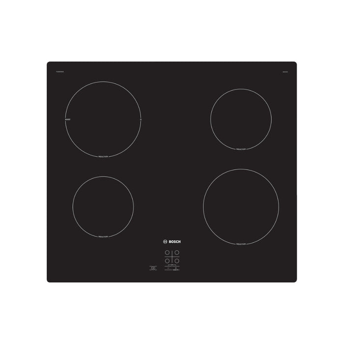 Bosch Series 2 PUG61RAA5B 60cm Induction Hob - Black Glass - Unbeatable Bathrooms
