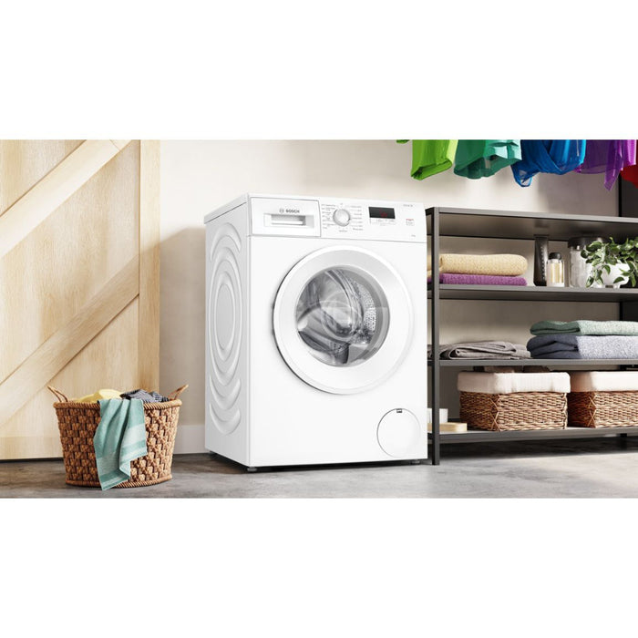 Bosch Series 2 WGE03408GB F/S 8kg 1400rpm Washing Machine - White - Unbeatable Bathrooms